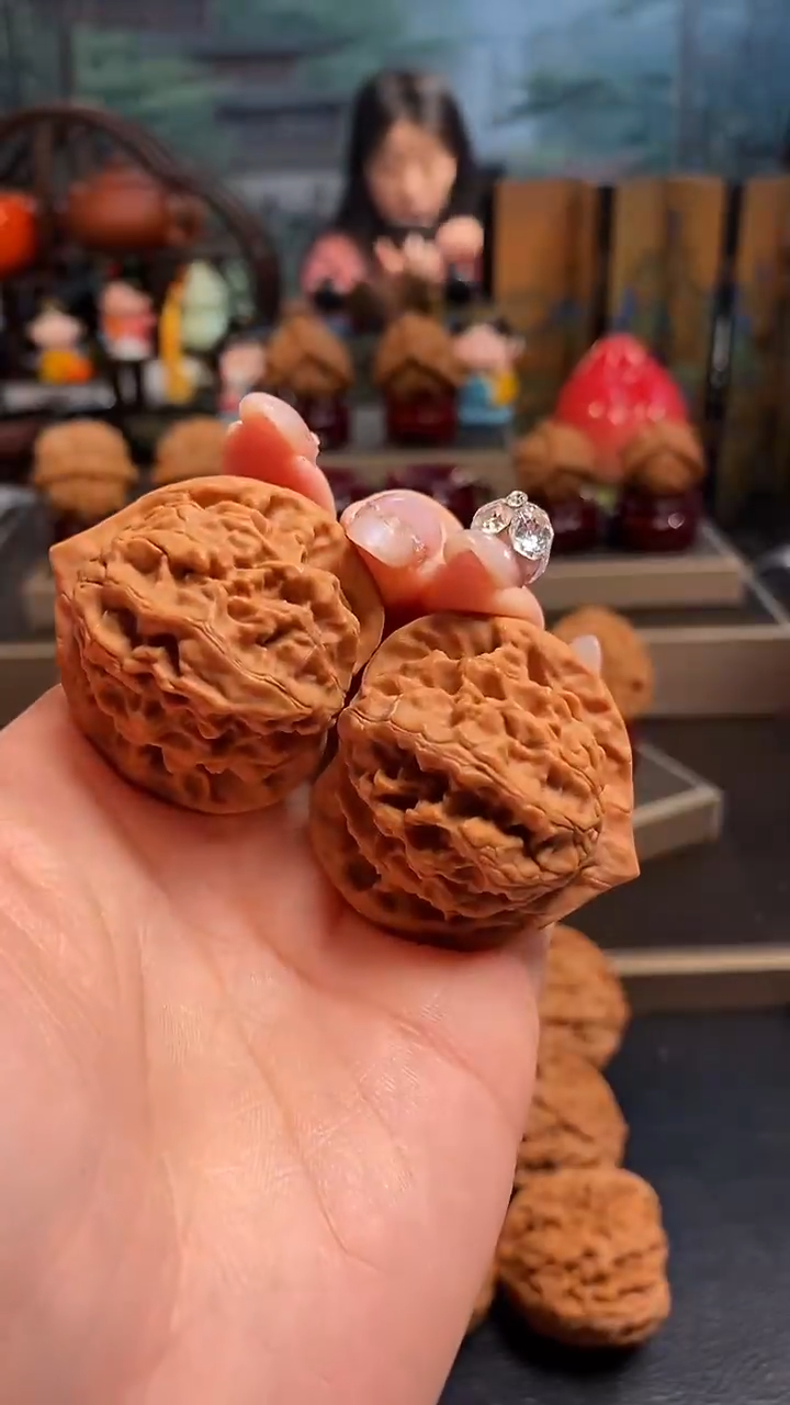 【闪购商品】文玩核桃吊坠B795大耳朵图图39