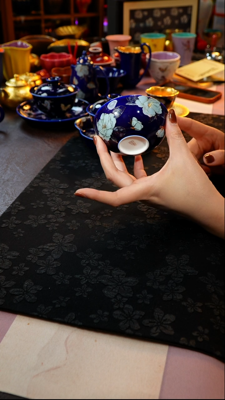 茶杯紫砂【宜景窑系列】杯子