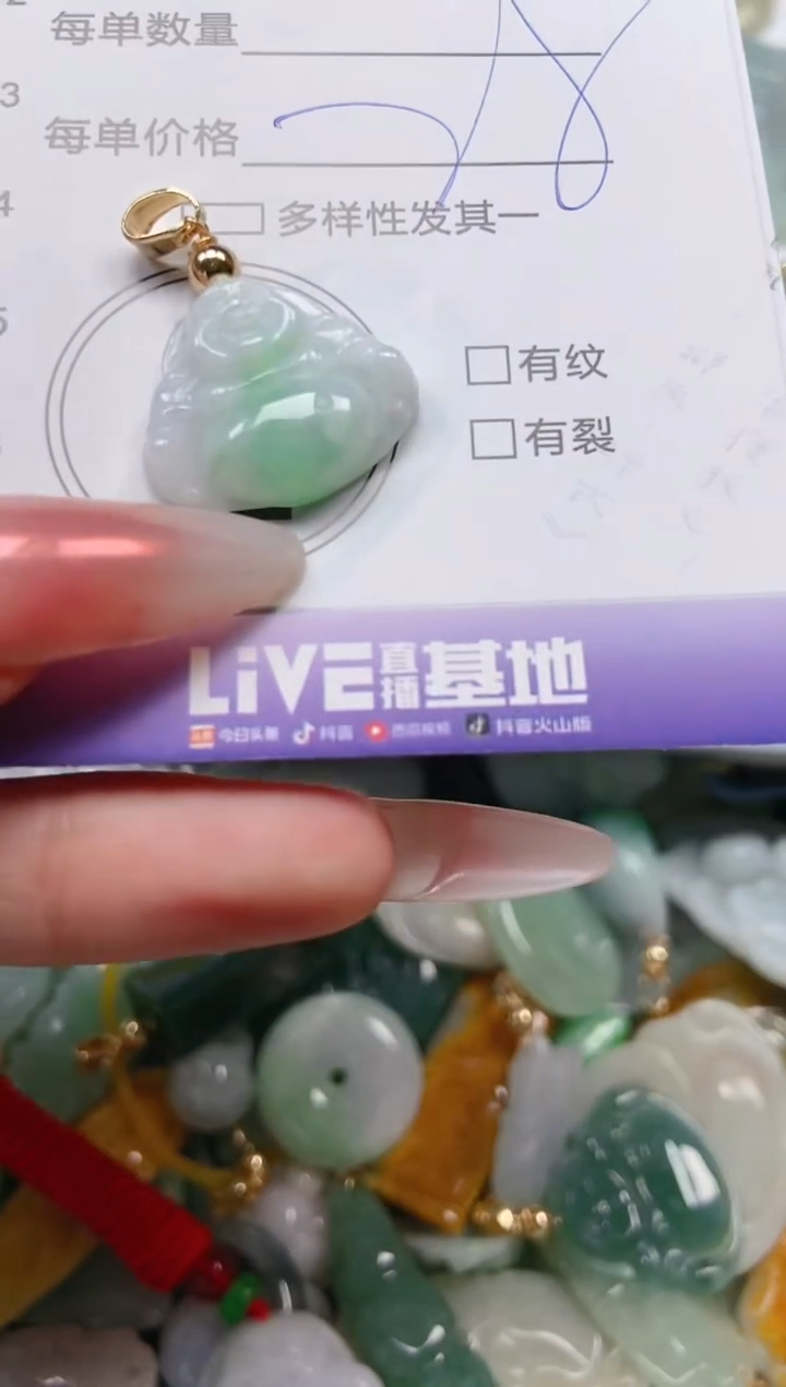 【闪购商品】翡翠颈饰未镶嵌闪购0102905