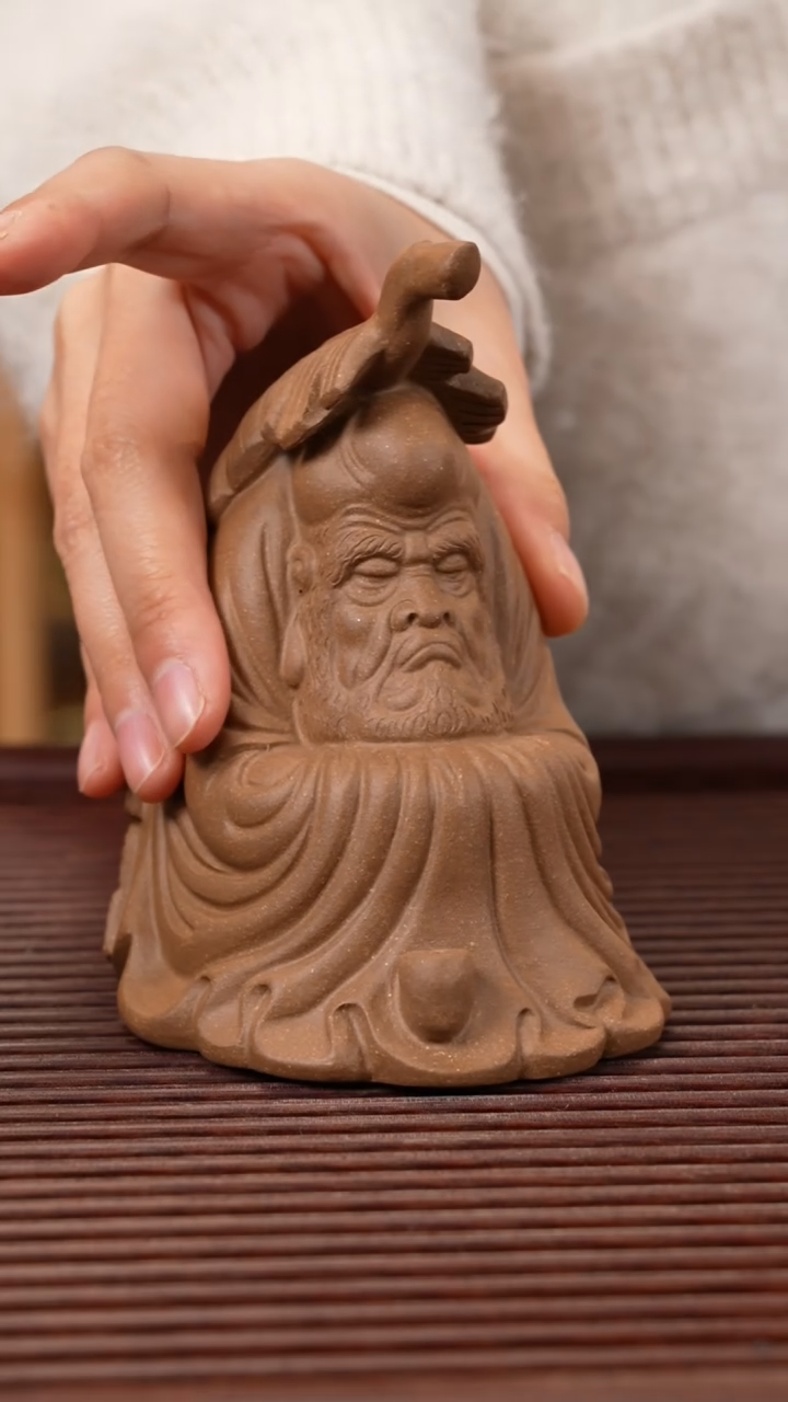 【闪购商品】紫砂茶宠芭蕉达摩