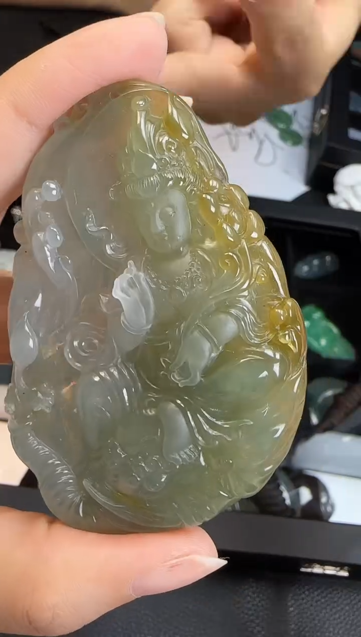 吊坠(不含链)未镶嵌翡翠JJD1228401多样性发一