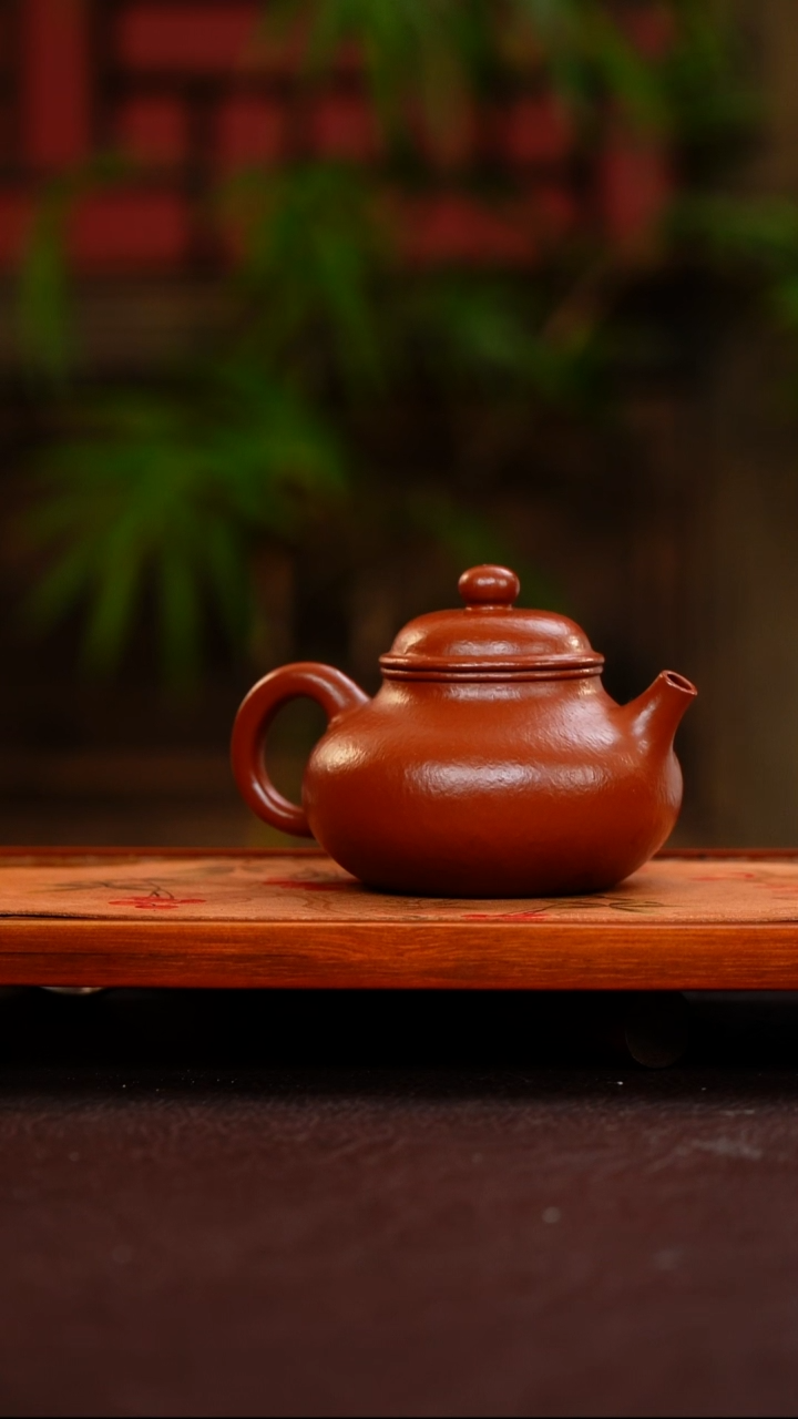 茶壶紫砂大红袍小容天一壶一杯