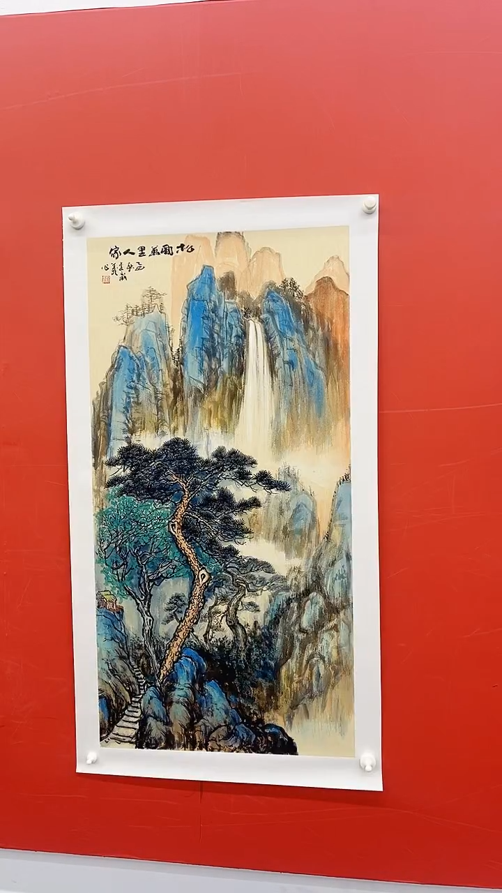 国画伴手礼-4.5平尺-手绘-纸本-国画