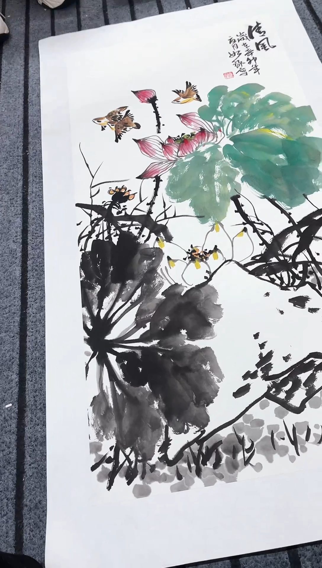 精品国画花鸟作品