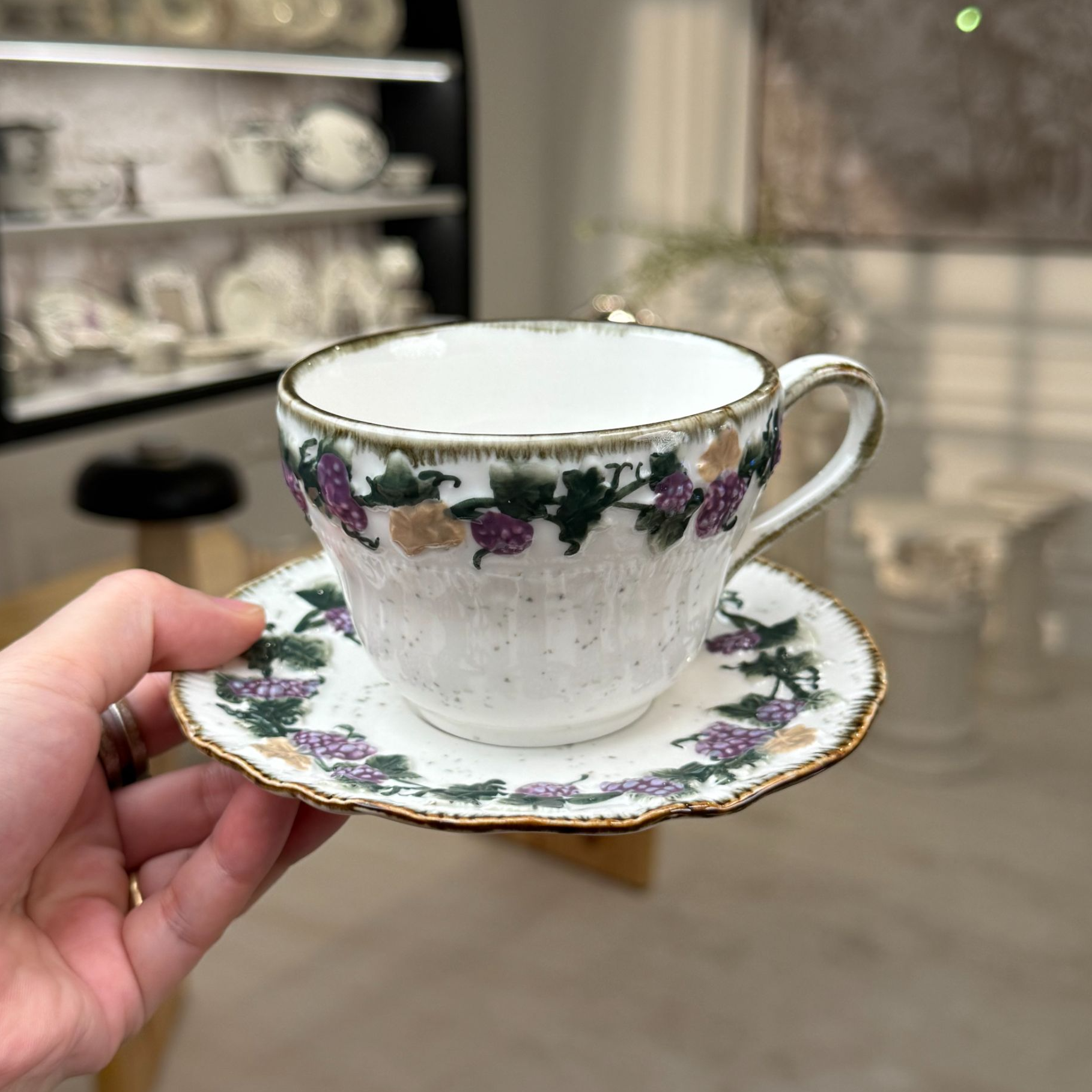 仲夏之梦William wilde系列餐具/下午茶紫色咖啡杯碟