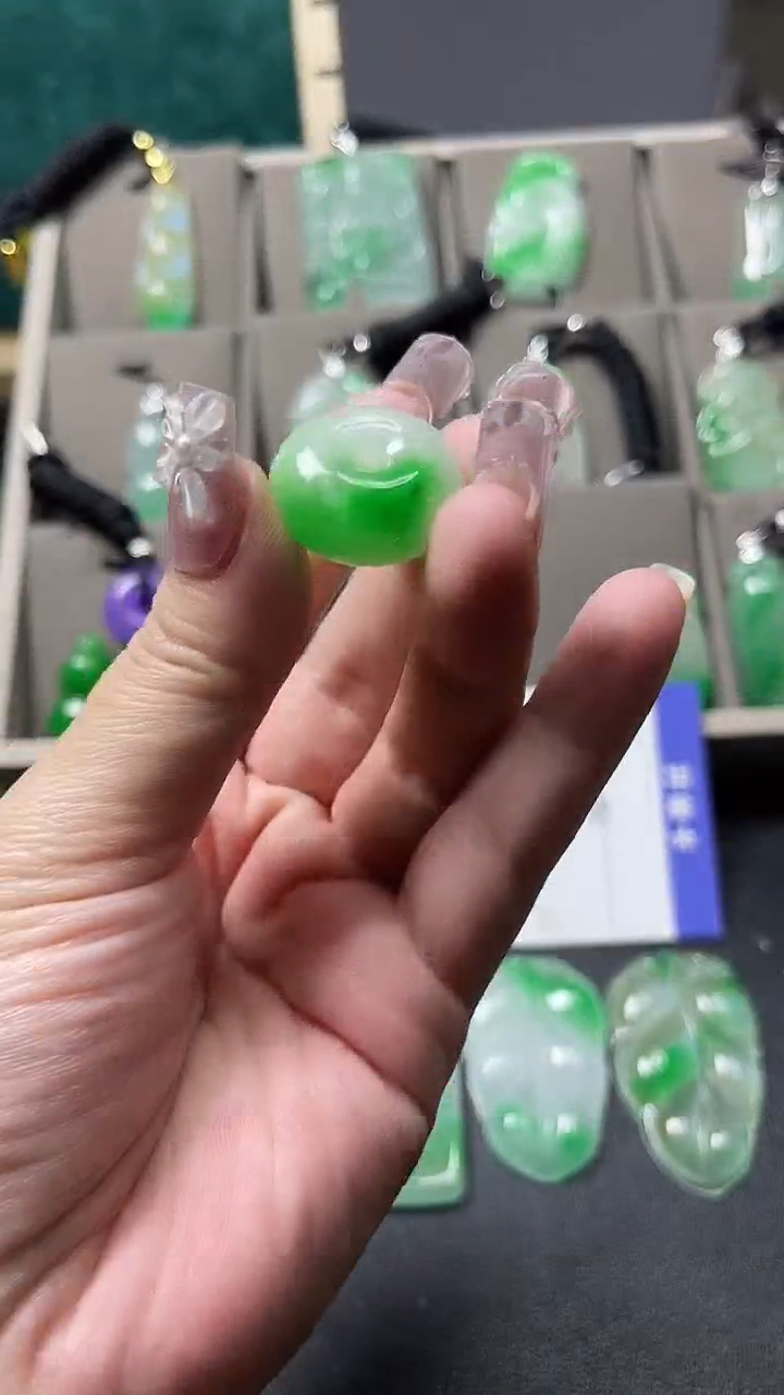 颈饰未镶嵌翡翠  所见即所得 一图一物