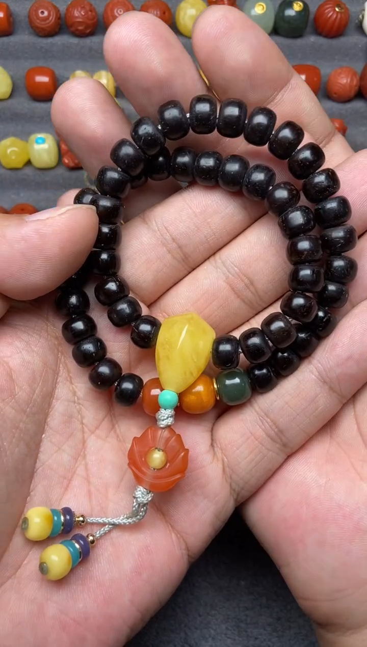 把件椰蒂未镶嵌   