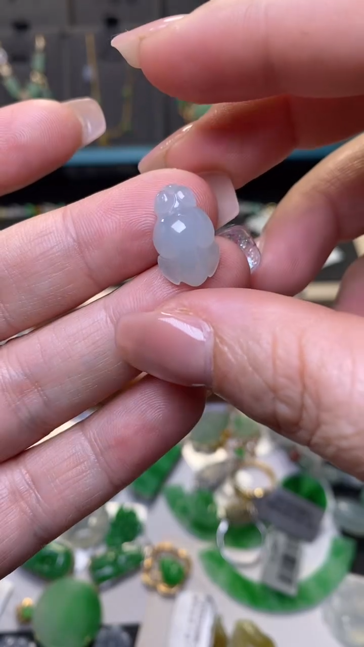颈饰未镶嵌翡翠净货40189