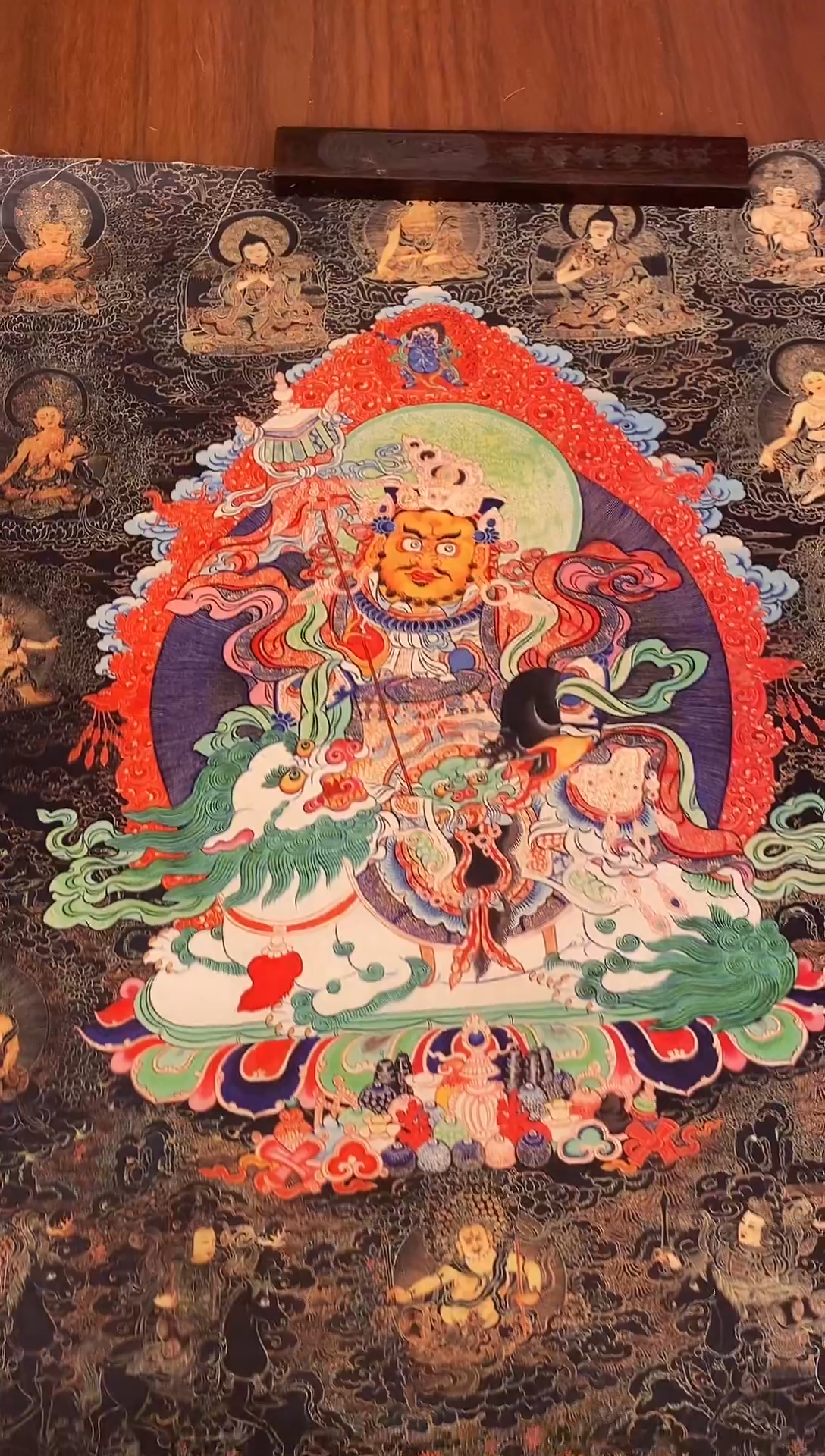 装裱画精美唐卡tk16011