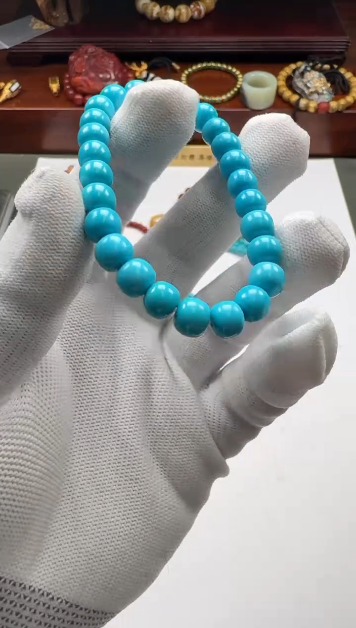 【闪购商品】绿松石手串手串未镶嵌手串手串