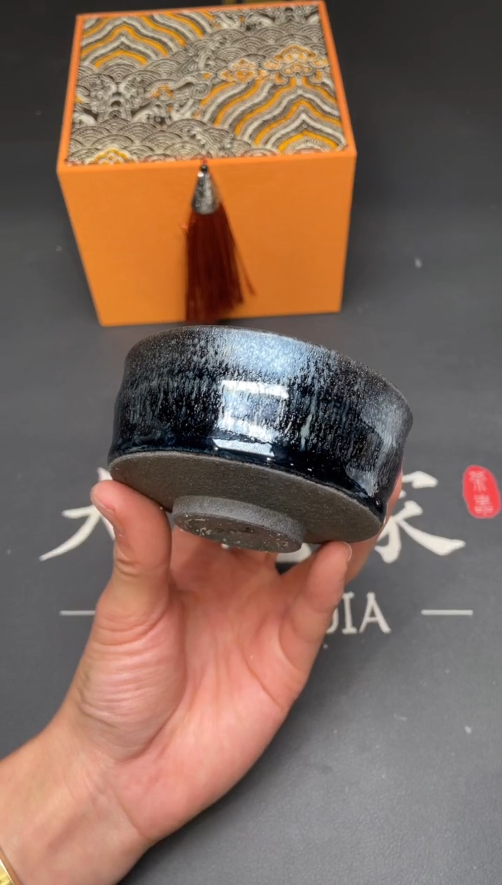 茶盏115@@建窑建盏主人杯（外仓）