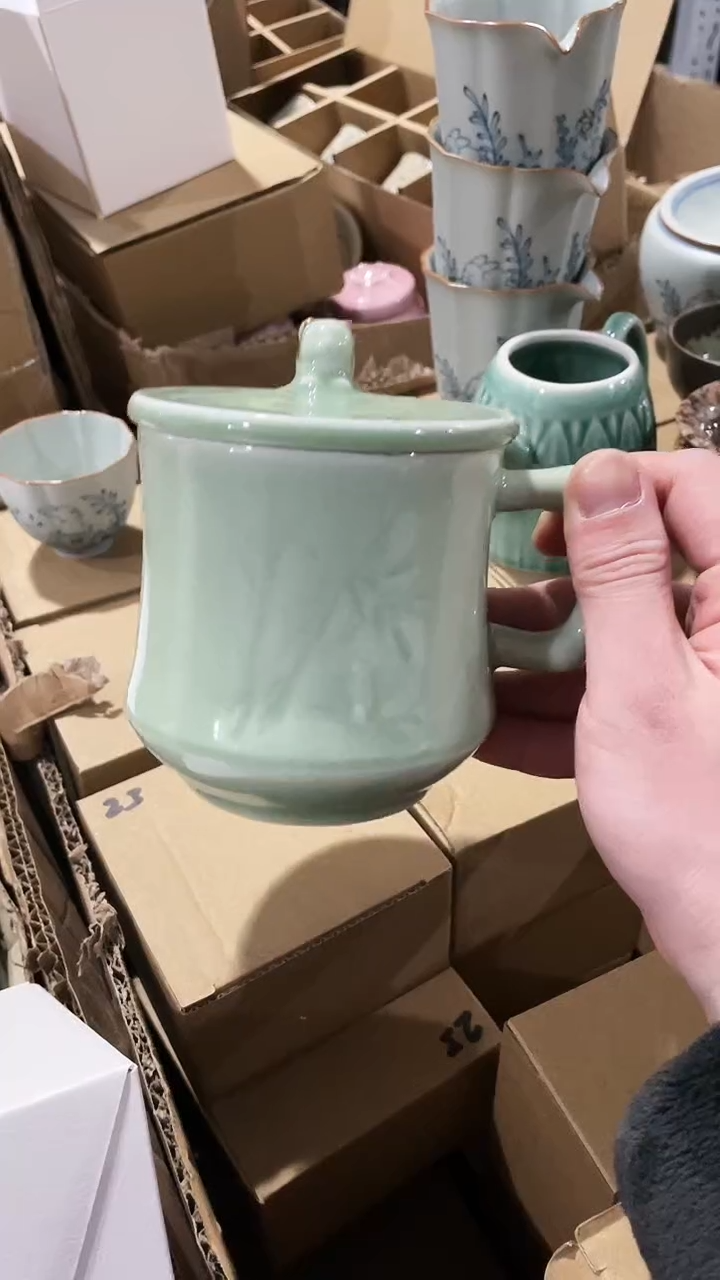 【闪购商品】特价 微瑕 慧仙青瓷