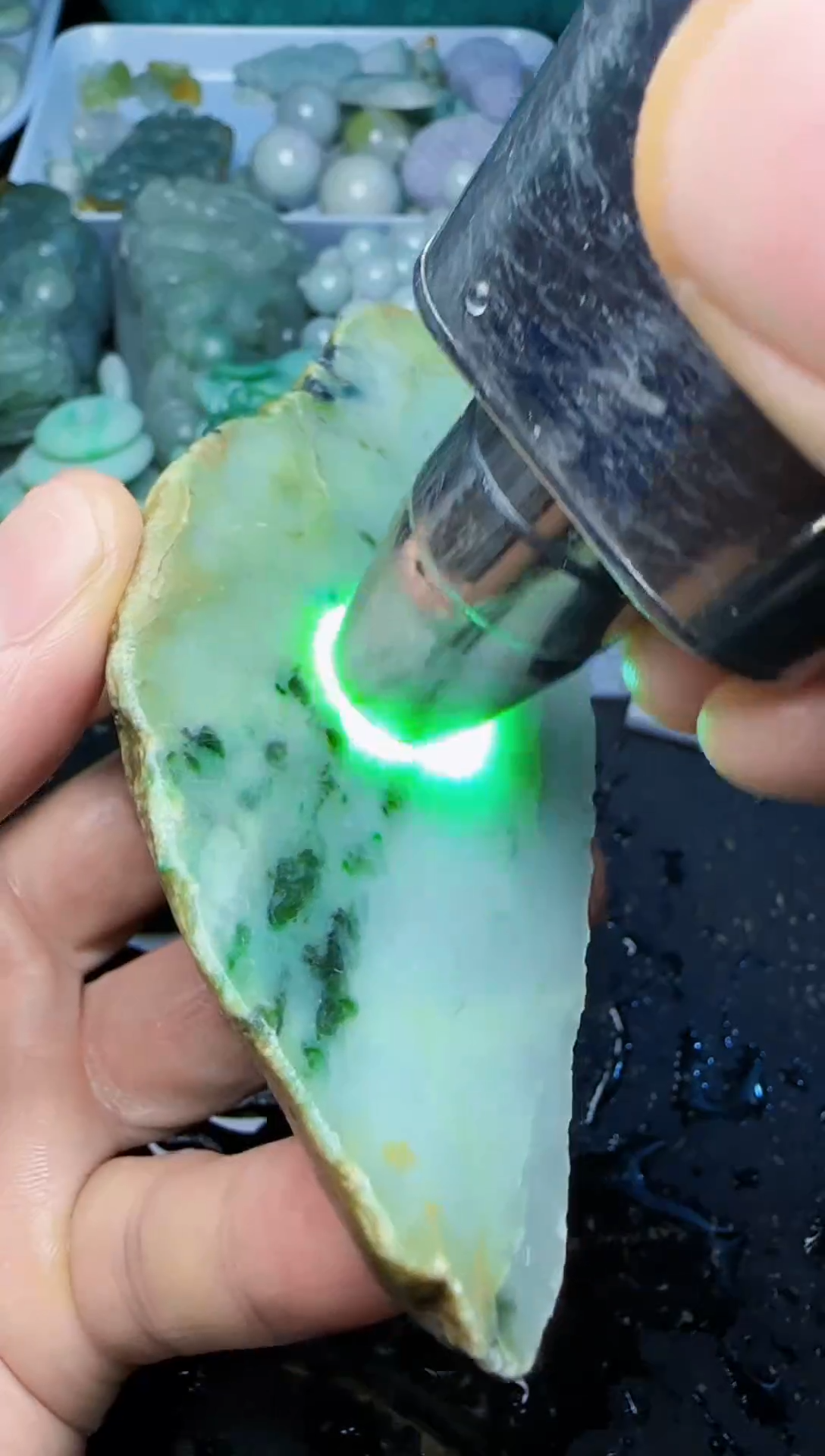 颈饰未镶嵌翡翠136