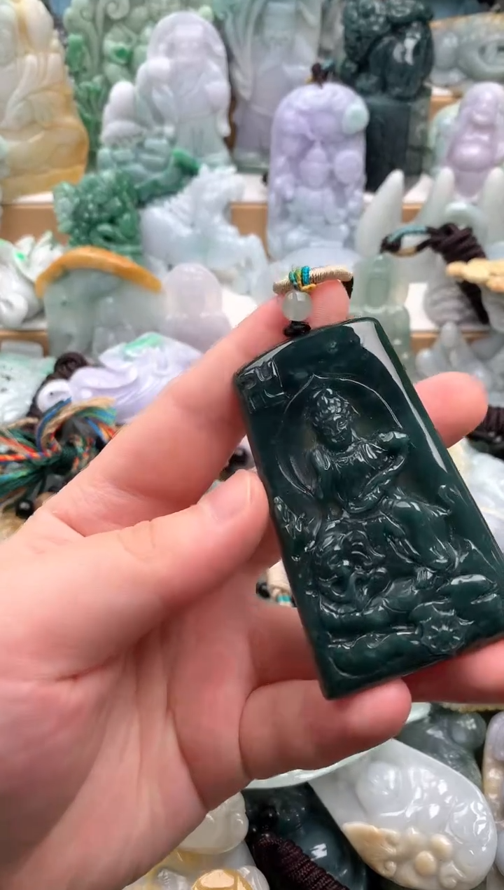吊坠(不含链)未镶嵌翡翠1