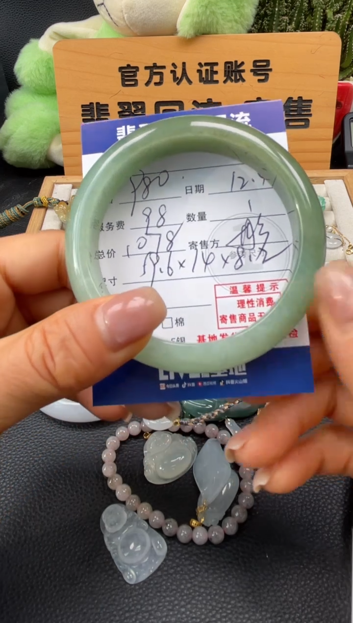 未镶嵌手镯翡翠10151445