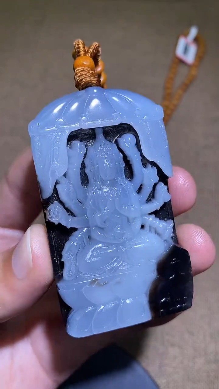 颈饰未镶嵌和田玉A7