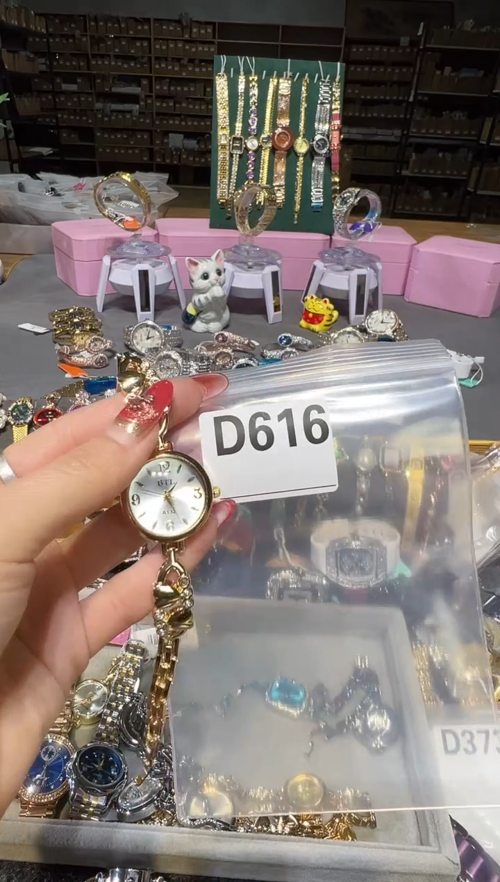 石英机芯不锈钢不锈钢直播定闪专用