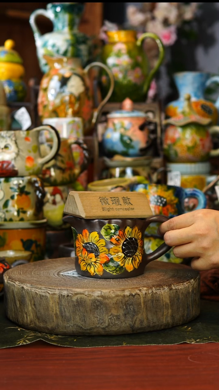 陶瓷191微瑕景德镇手工手绘釉下彩陶瓷