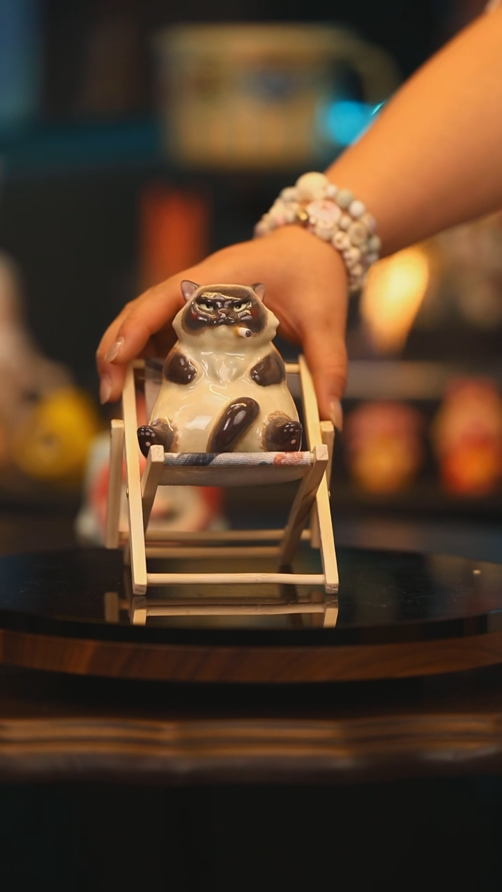 【闪购商品】杯子景德镇高温釉下彩绘设计师款