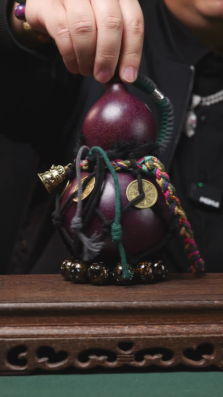 【闪购商品】235大漆酒葫芦一物一图