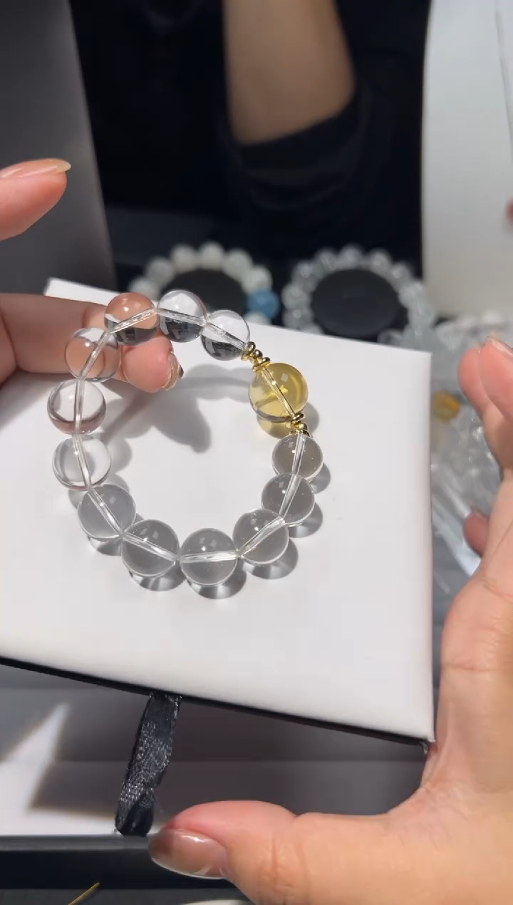 未镶嵌手链水晶巴西富贵嘉年华水晶手串