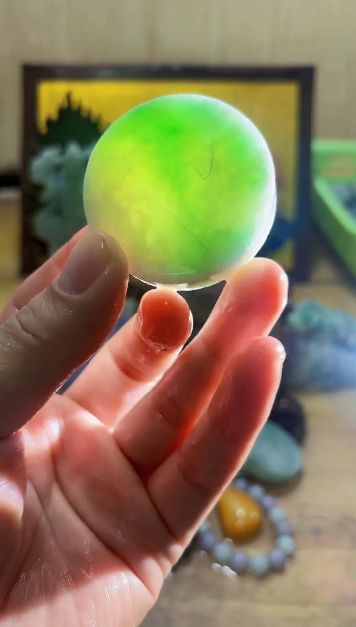 未镶嵌挂件翡翠A货常璀6072