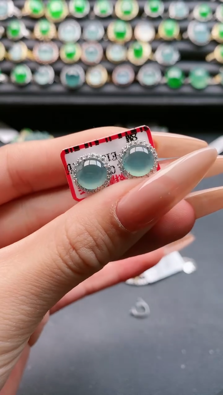 【闪购商品】翡翠戒指银S925镶嵌111111