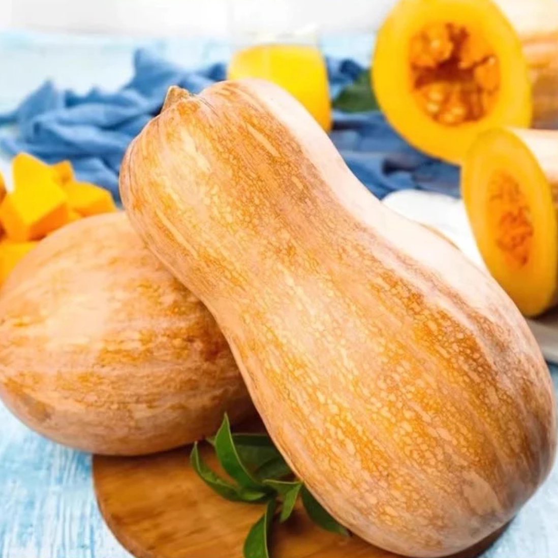 当季新鲜老南瓜农家自种糯面甜宝宝辅食老品种黄皮