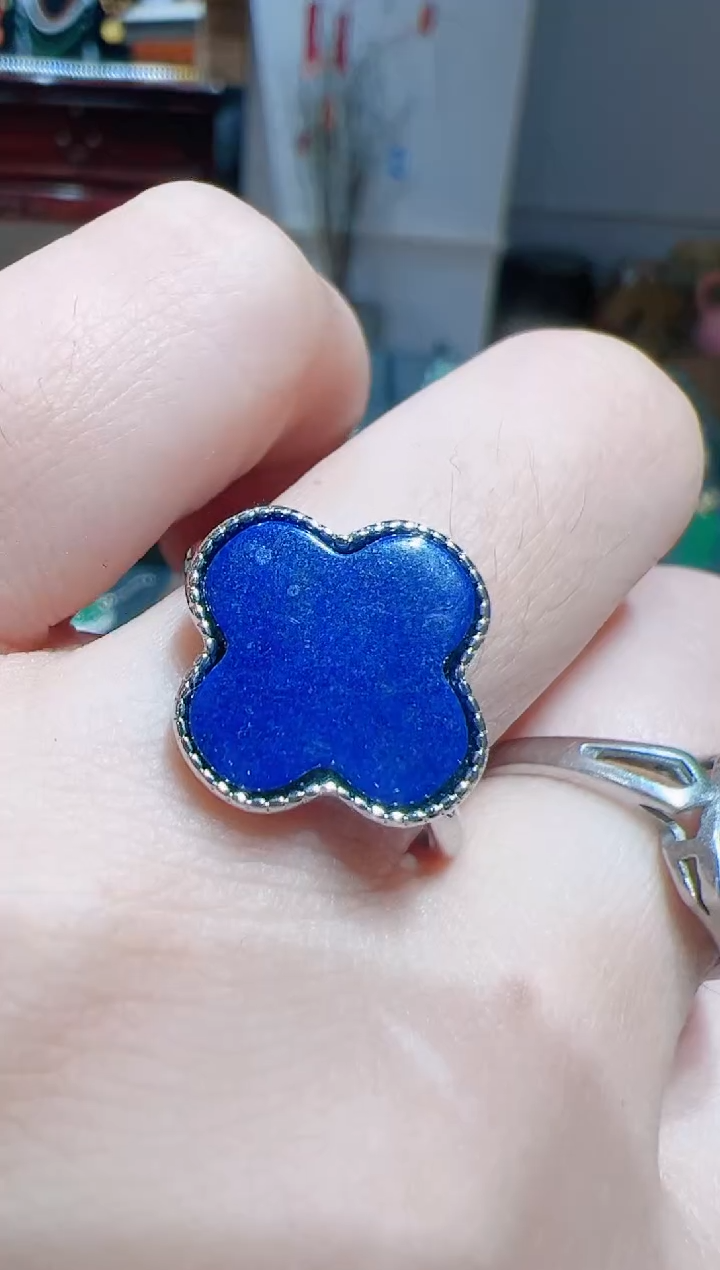 【闪购商品】青金石戒指合金202522509