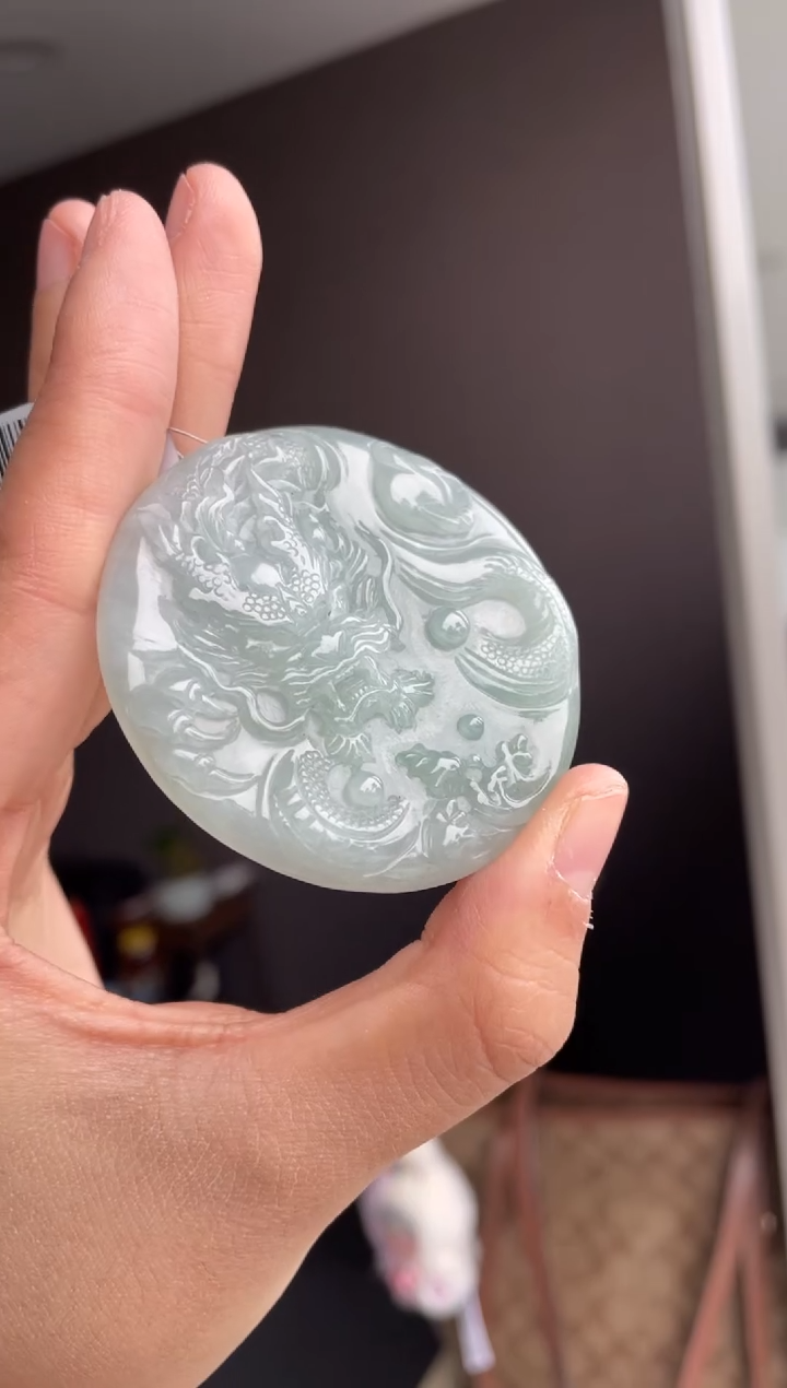 吊坠(不含链)未镶嵌翡翠天然缅甸A货翡翠