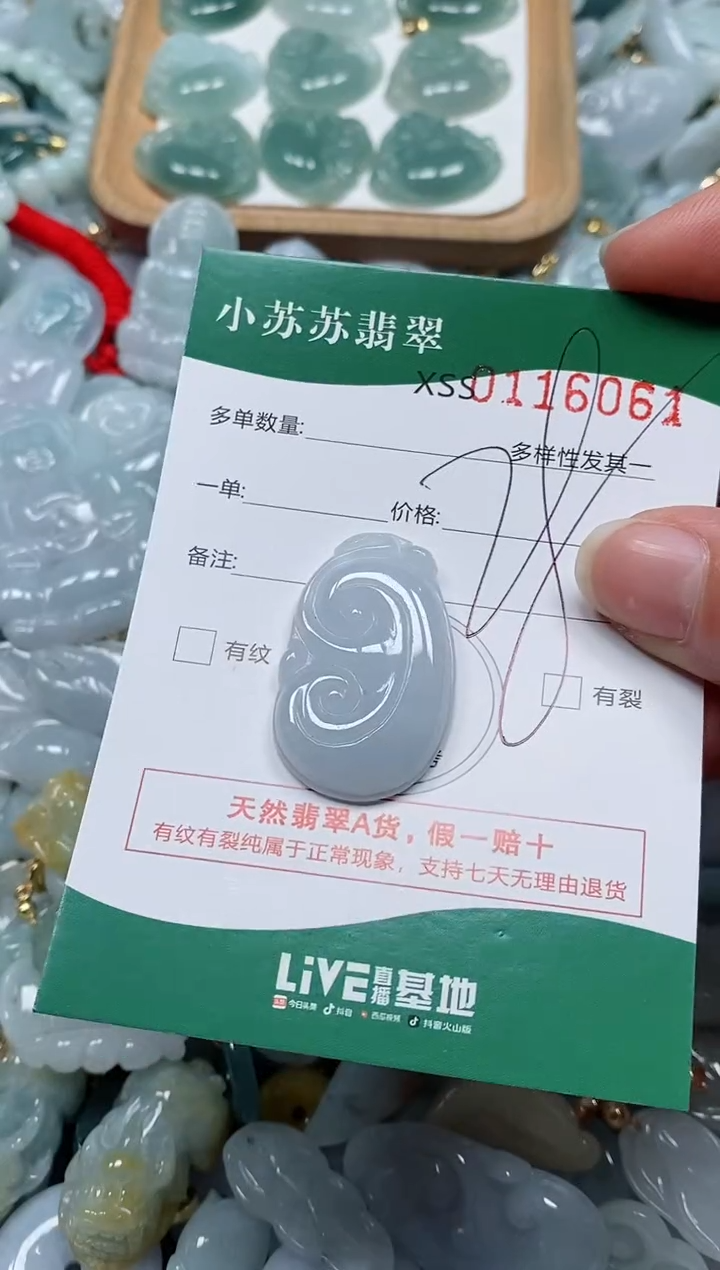 【闪购商品】翡翠颈饰未镶嵌闪购商品0116061