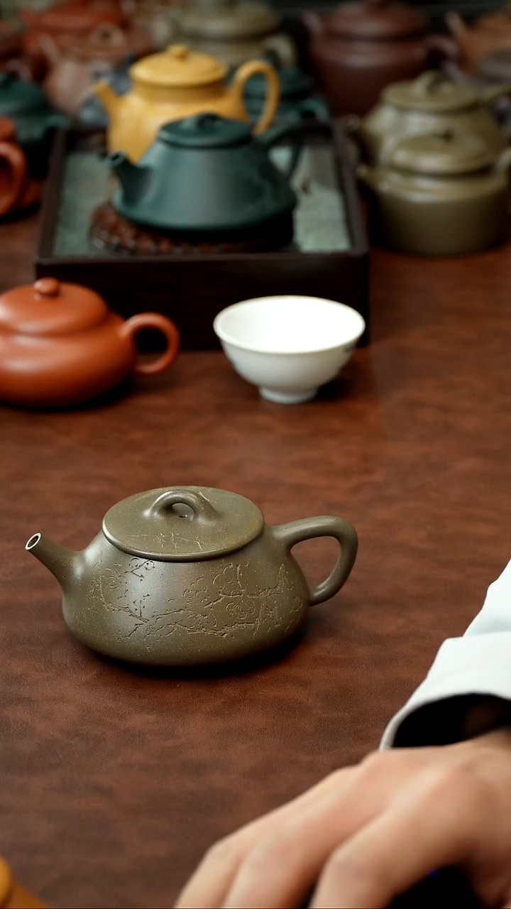 茶壶紫砂s***a原矿宜兴紫砂茶壶封釉