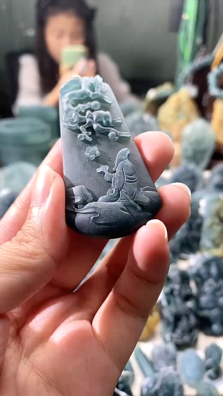 未镶嵌定制翡翠翡翠毛货不退不换11.7