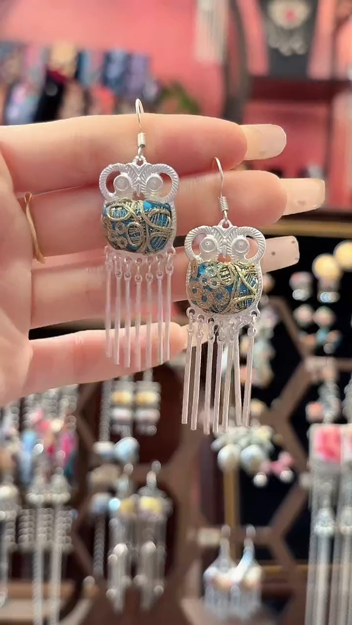 织绣 云织谣民族风精美饰品  131