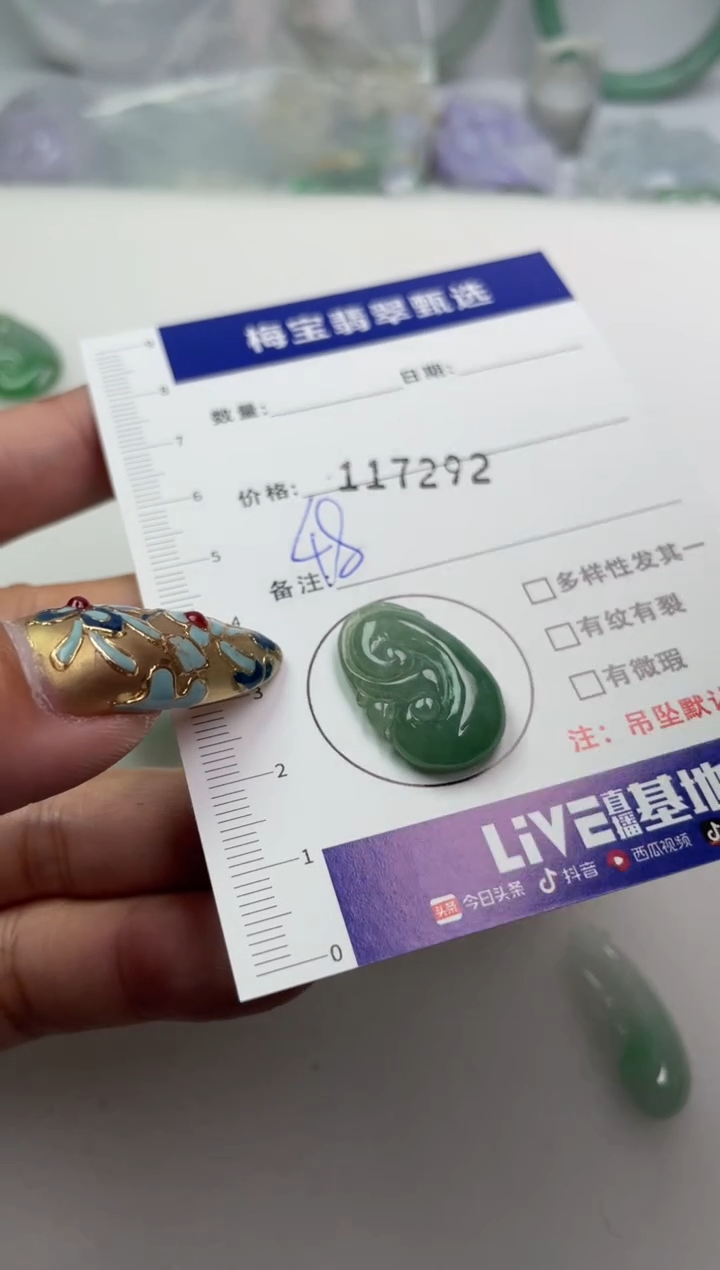 颈饰未镶嵌翡翠1