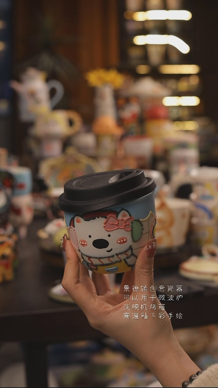 景德镇釉下彩绘设计师款式陶瓷
