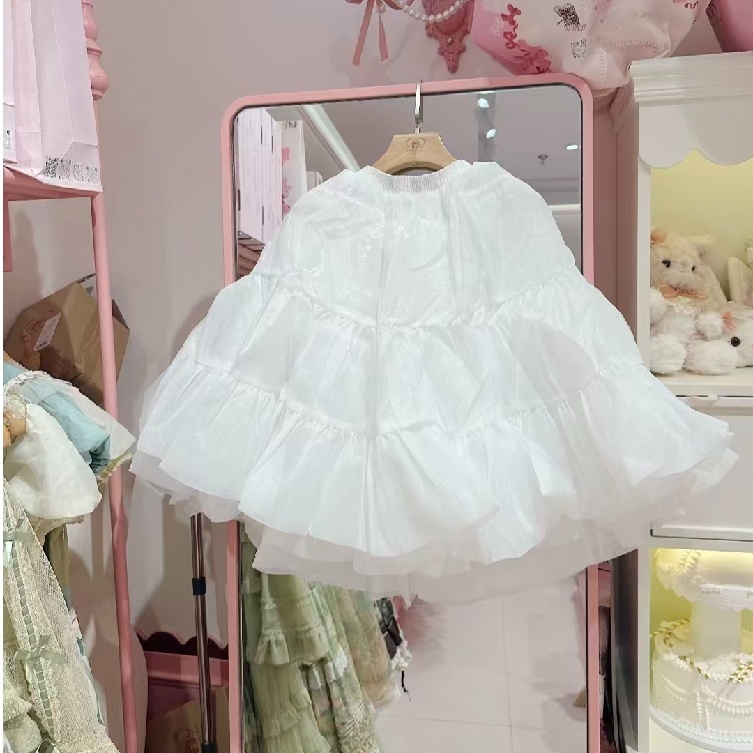 花与珍珠匣 山东店 短款长款Lolita服饰适用裙撑多种长度可选百搭