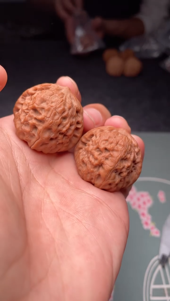 把件文玩核桃a28  大团圆  34尺