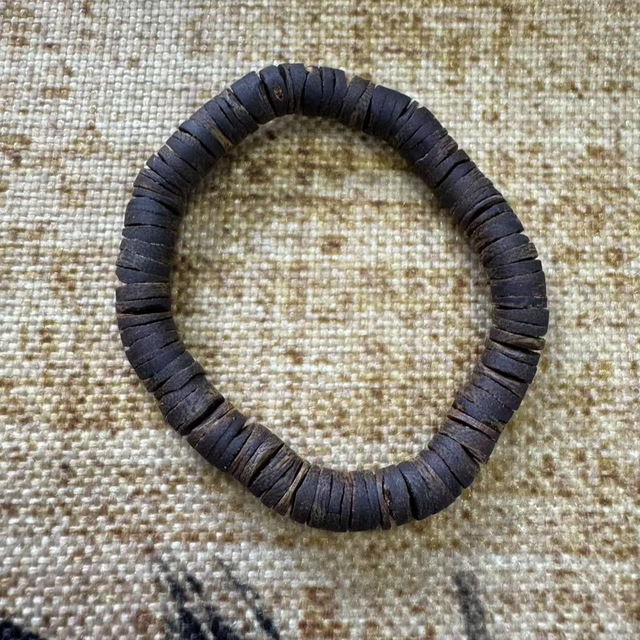 沉香老杨珍藏香0.8紫棋沉水片珠单圈多样性发一