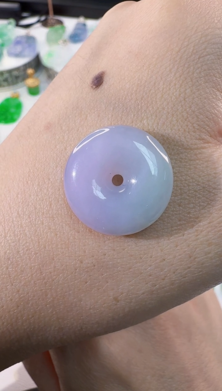 颈饰未镶嵌翡翠缅甸A货翡翠