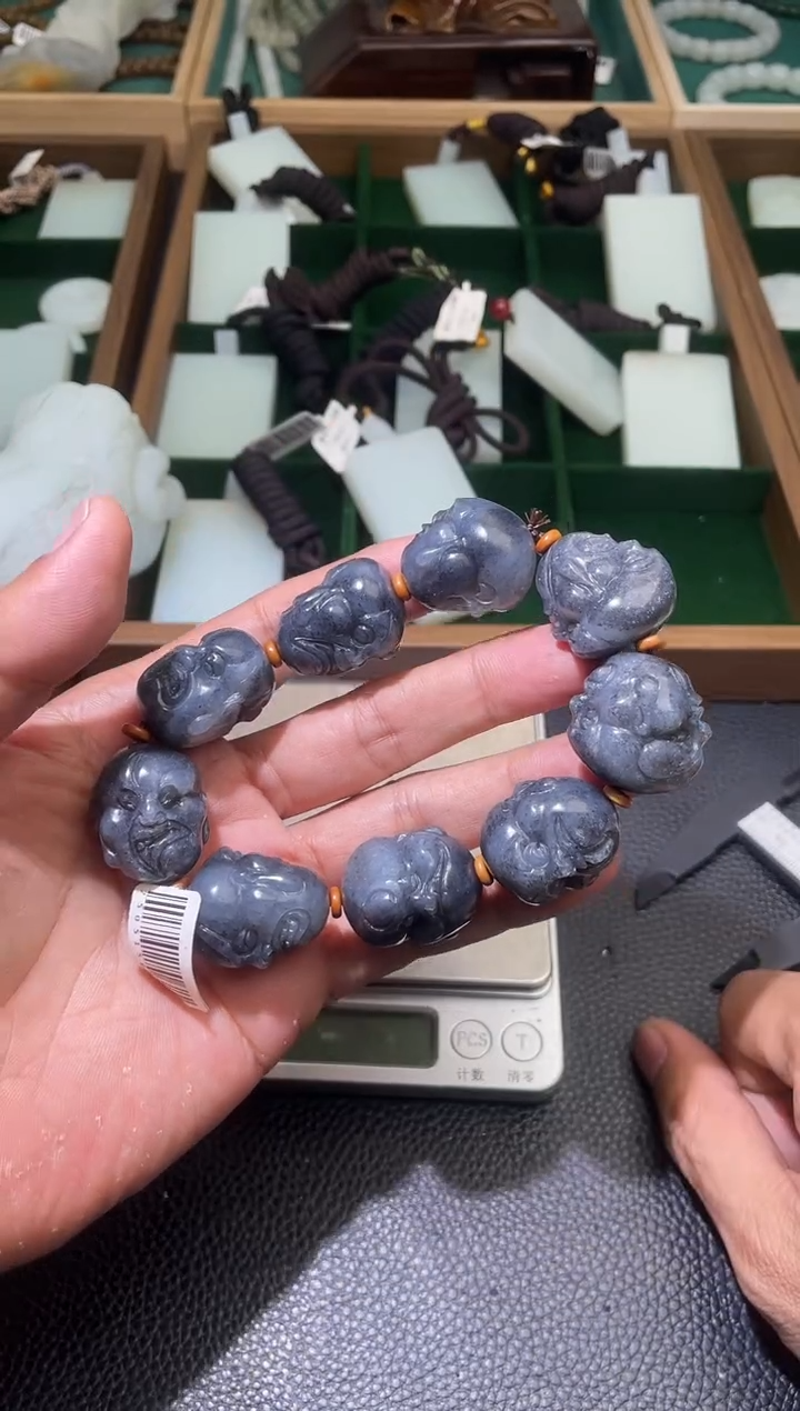 未镶嵌手串和田玉手串