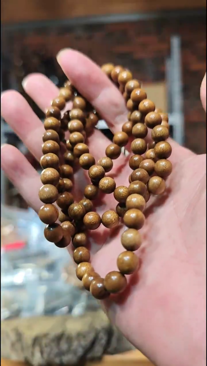 金丝楠0.8阴沉黄多圈（穿无事牌）