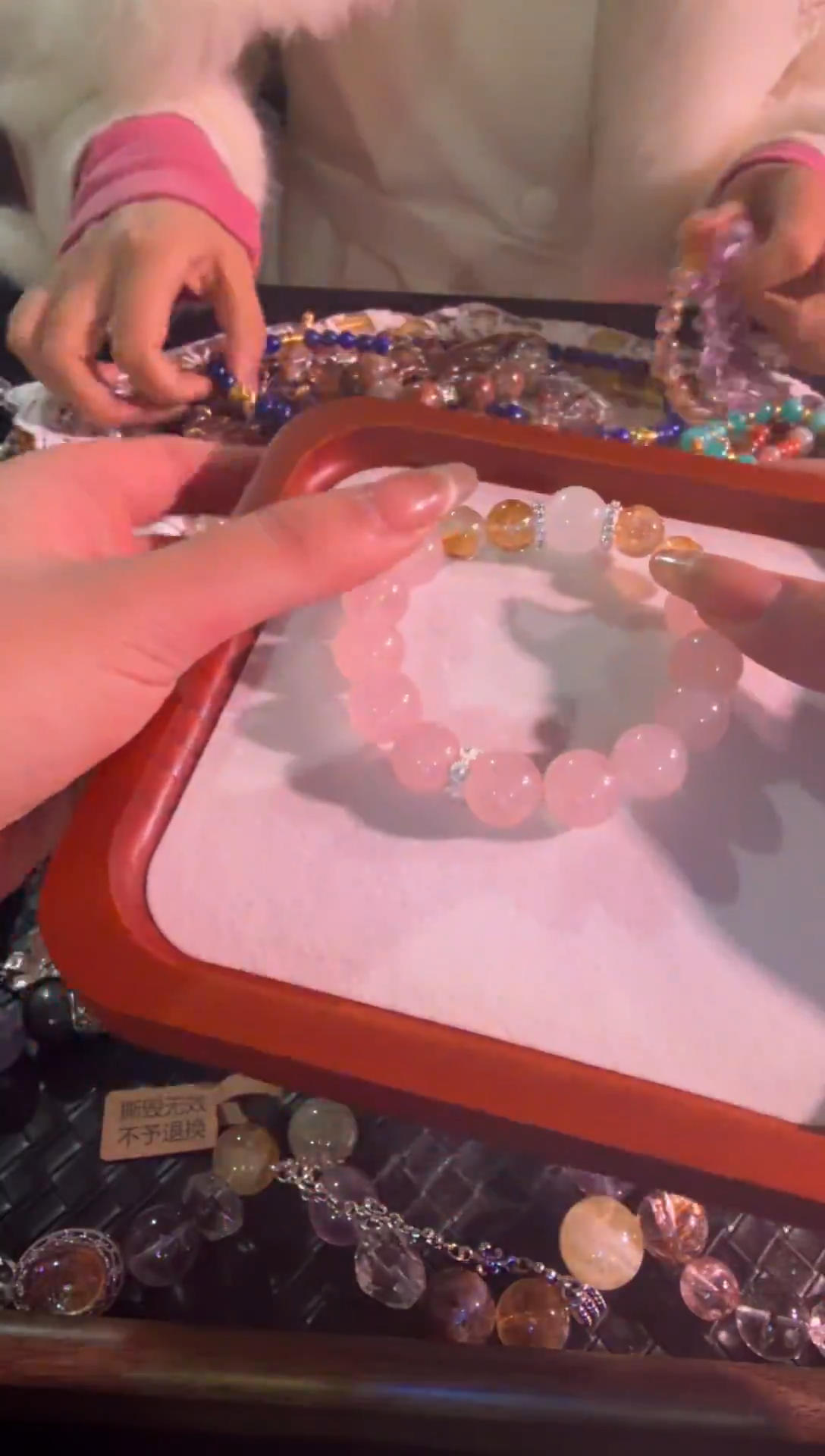 未镶嵌手链水晶水晶手串