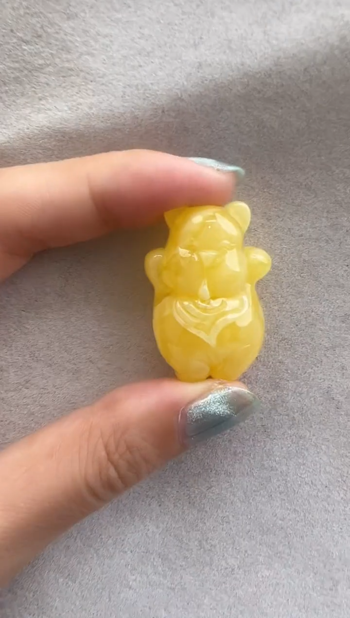 【闪购商品】琥珀裸石未镶嵌10215063-吊坠