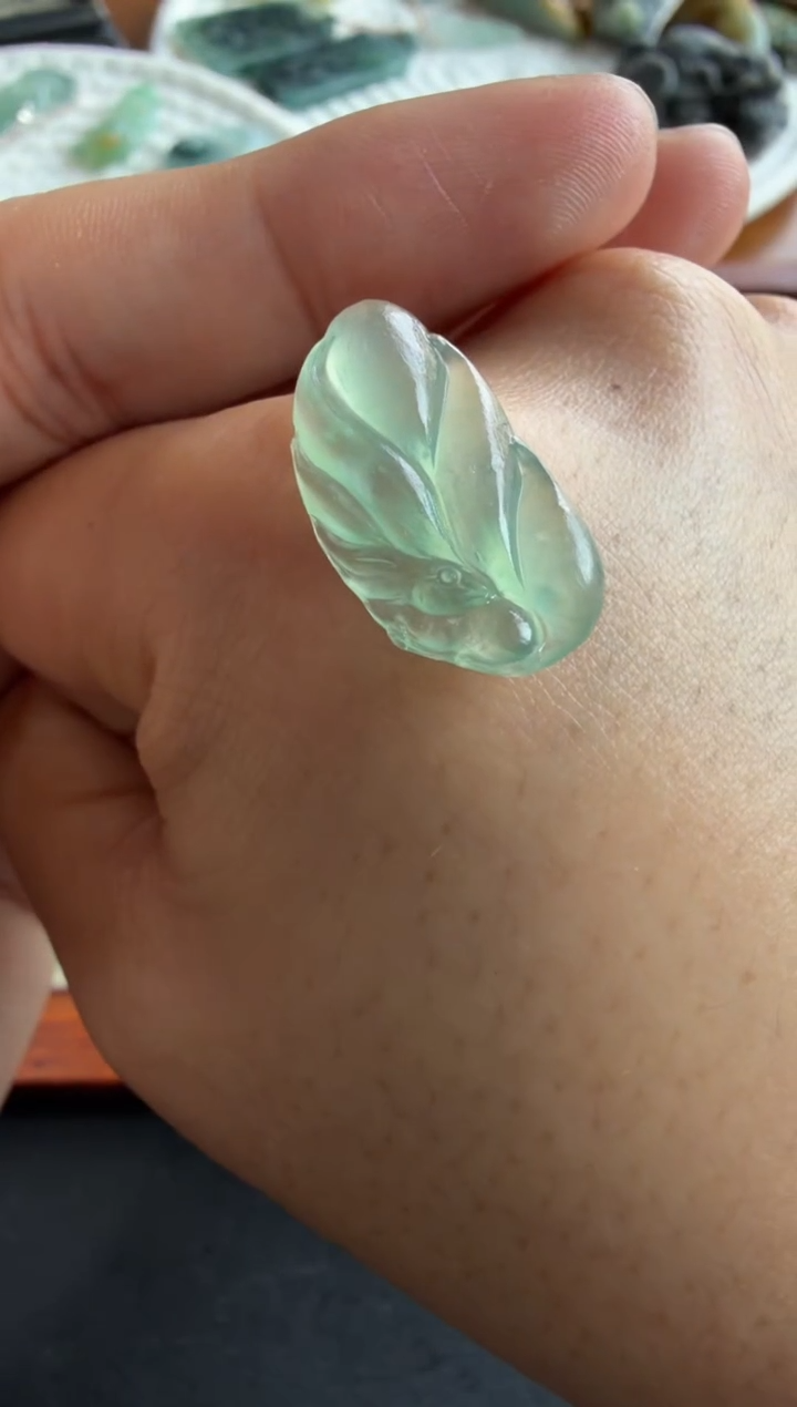 未镶嵌定制翡翠九尾狐