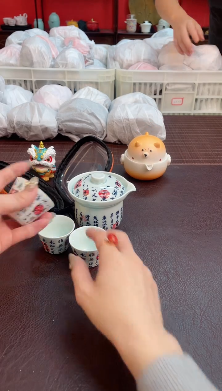 【闪购商品】瓷片【沉鱼茶器】清货底价 库存单一