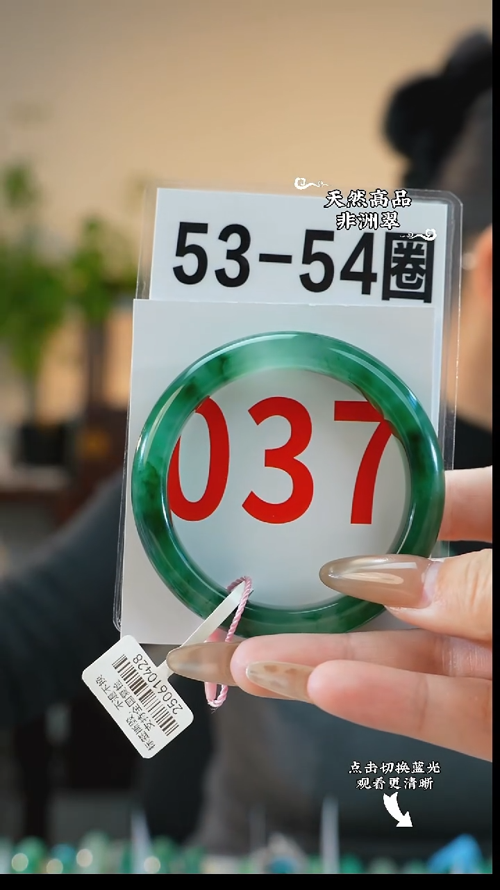 未镶嵌手镯石英质玉（非洲翠）54