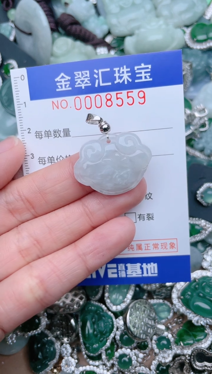 【闪购商品】翡翠颈饰未镶嵌8559...1