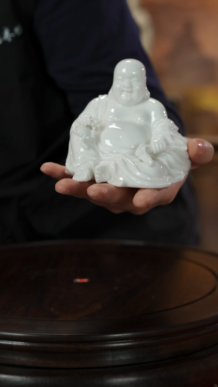 摆件陶华*【陈明良大师作品】弥勒