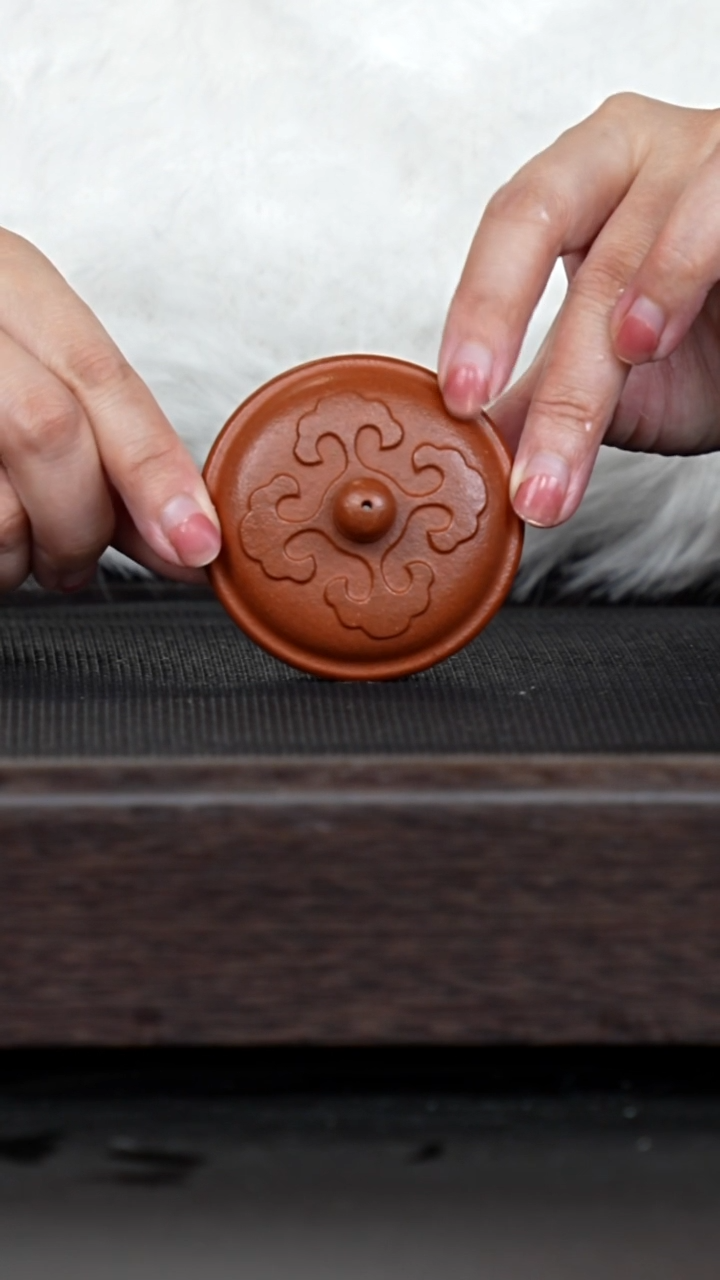 【闪购商品】紫砂茶壶大红泥三足大彬如意